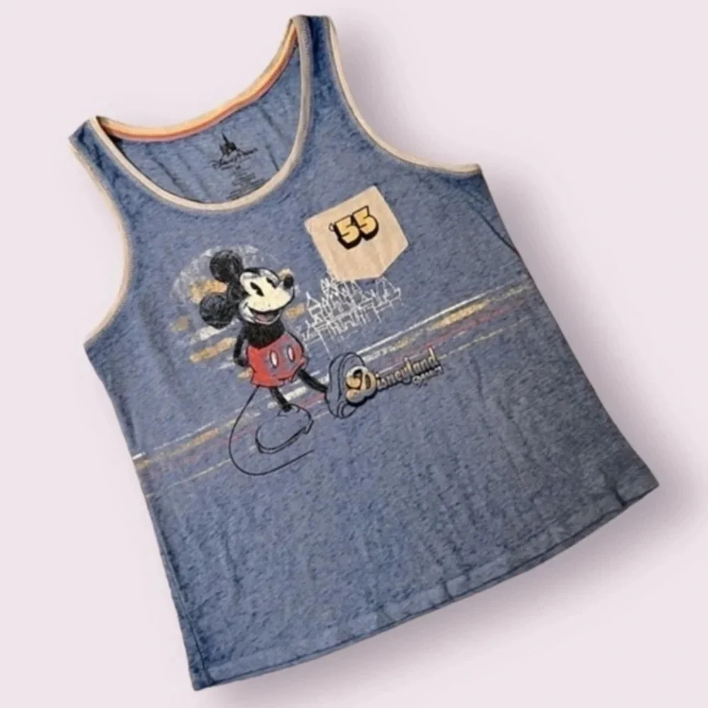 Disneyland‎ Parks Exclusive Mickey Mouse 55 Tank Top - Picture 2 of 4